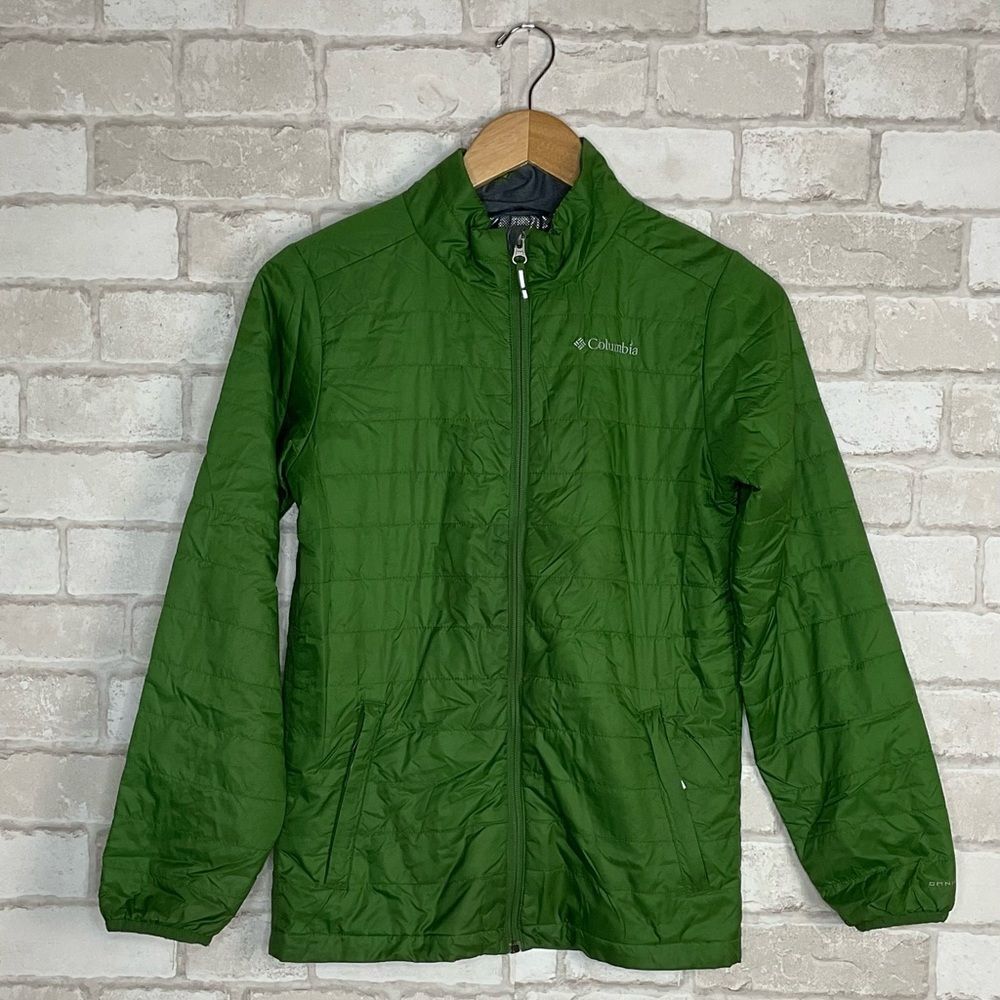 Columbia Green Quilted Jacket Size L